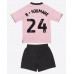 Maillot de foot Leicester City Boubakary Soumare #24 Troisième vêtements enfant 2025-26 Manches Courtes (+ pantalon court)